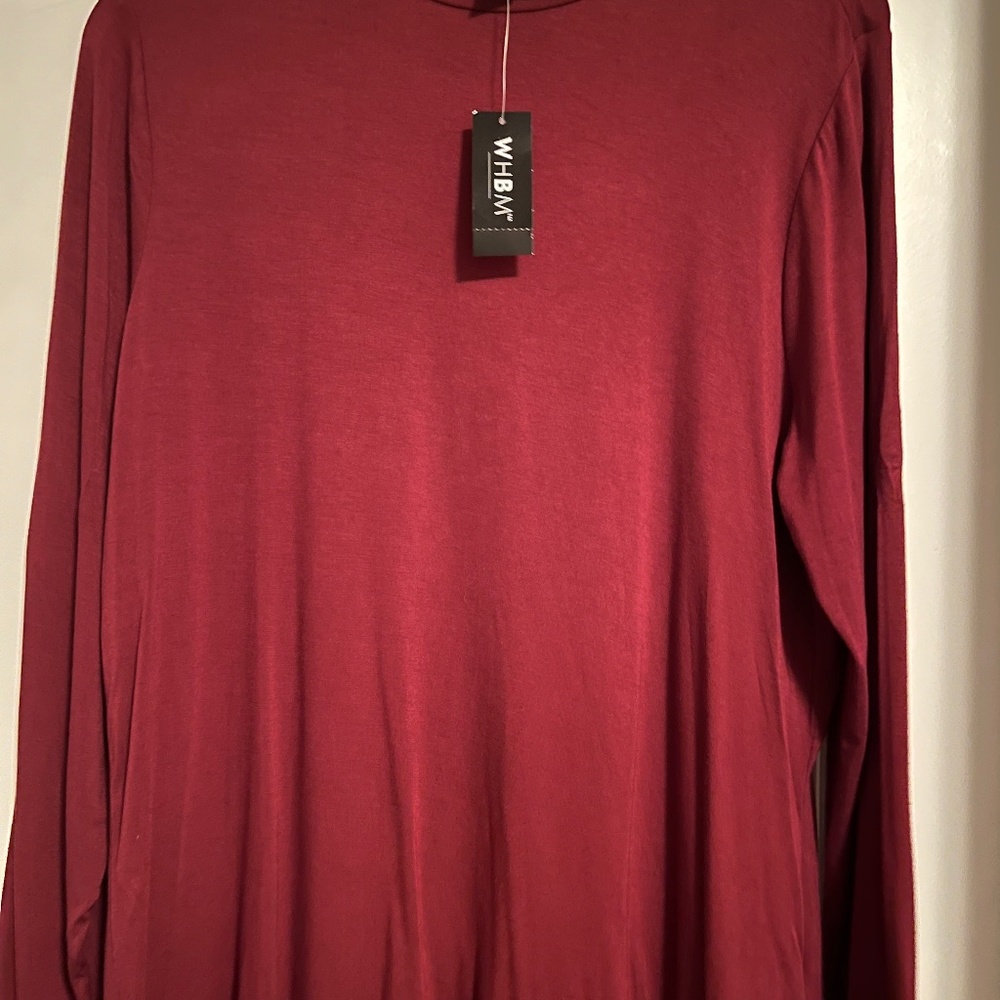 Ladies Mock Neck Top